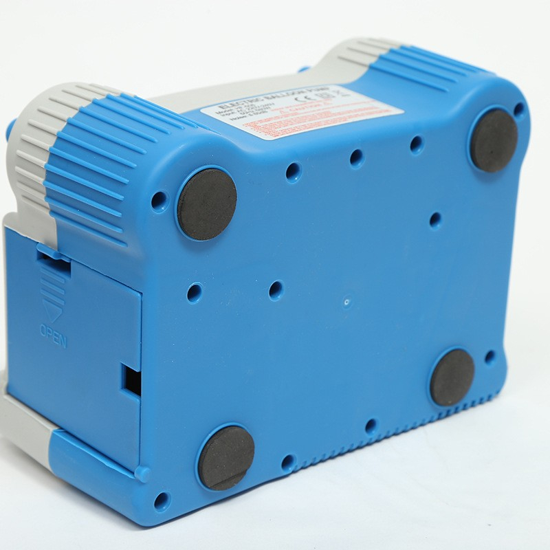 pompa electrica umflat baloane albastru gri [5]