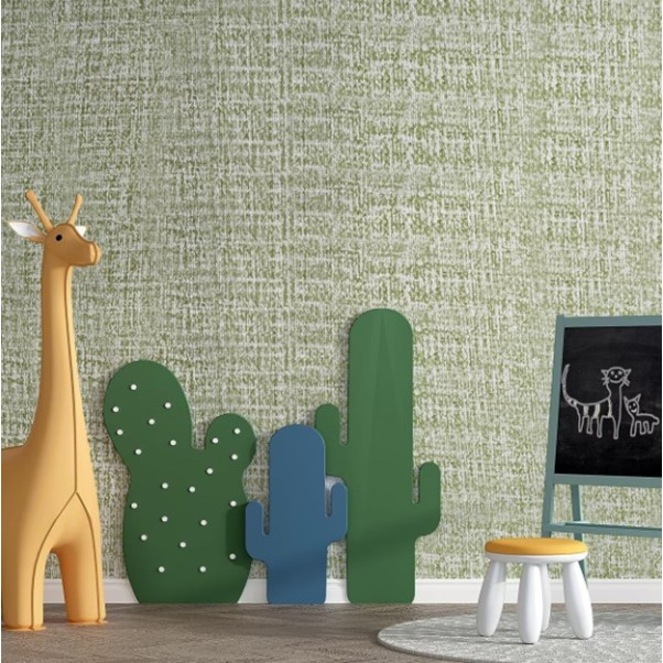 rola autoadeziva pentru perete verde texturat 10 m [3]