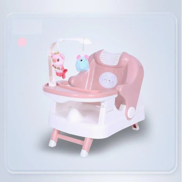 scaun copii multifunctional pliabil roz [2]