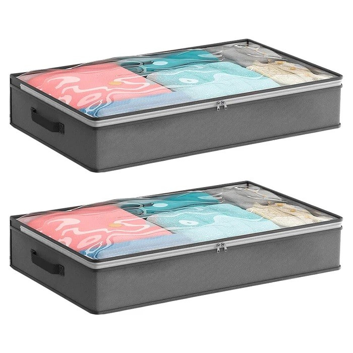 husa depozitare pliabila cu fermoar bidirectional si fereastra transparenta [6]