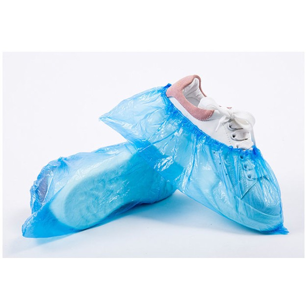 huse pantofi impermeabile albastre set 100 bucati [3]