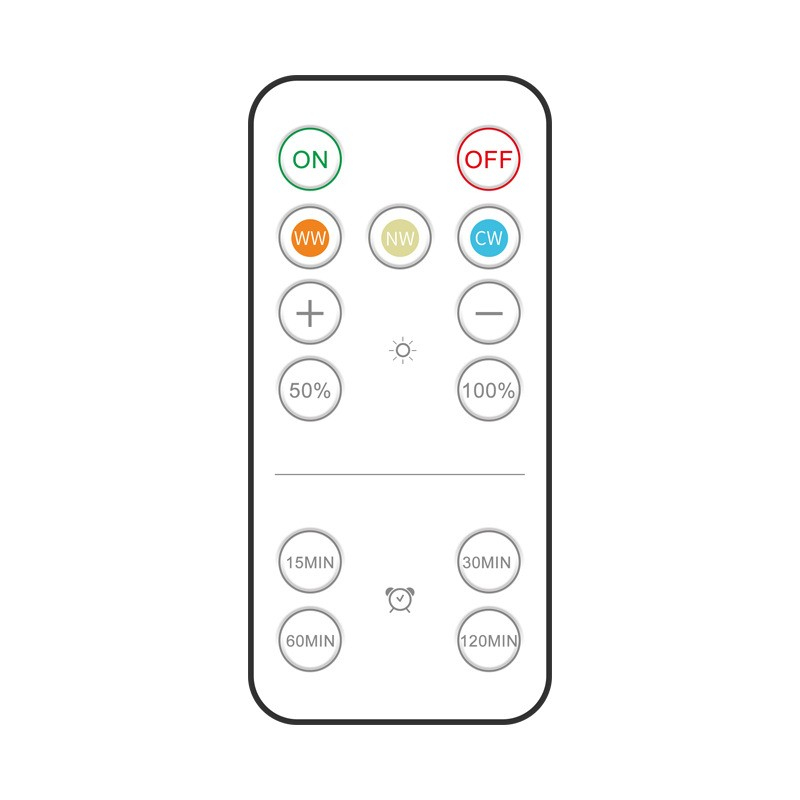 set 6 lampi led fara fir cu telecomenzi lumina ajustabila [7]