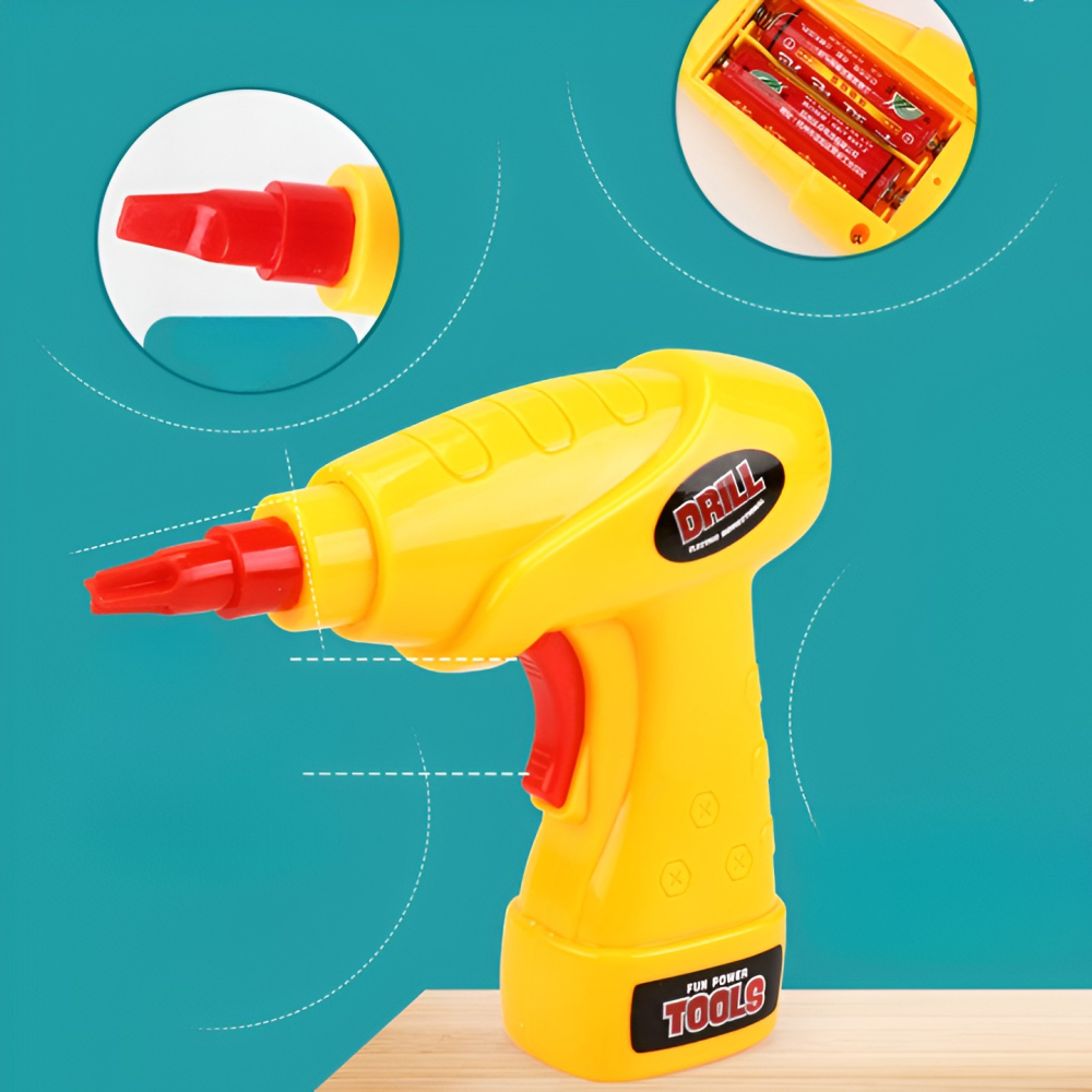 set constructie bormasina magica 310 piese multicolore [5]