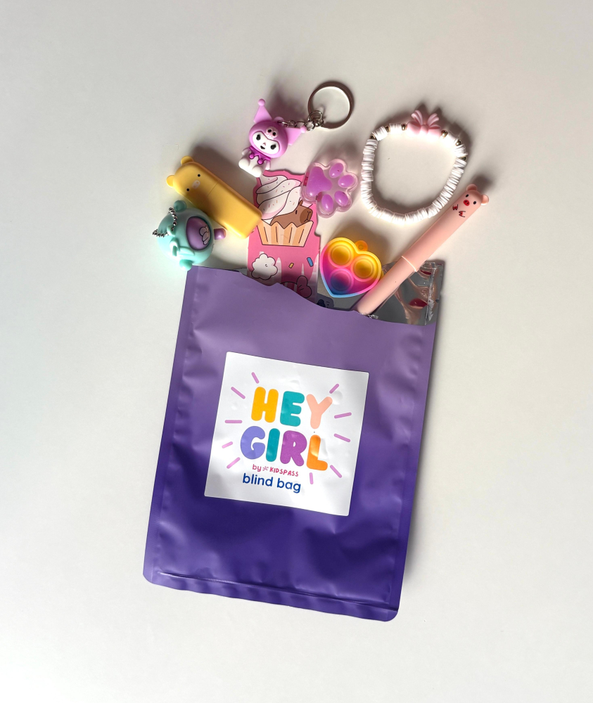 Set Jucării Colectibile, HEY GIRL, Blind Bag Surpriză Fetițe, Minim 10 Cadouri, Educație, Multicolor, 20 cm [2]
