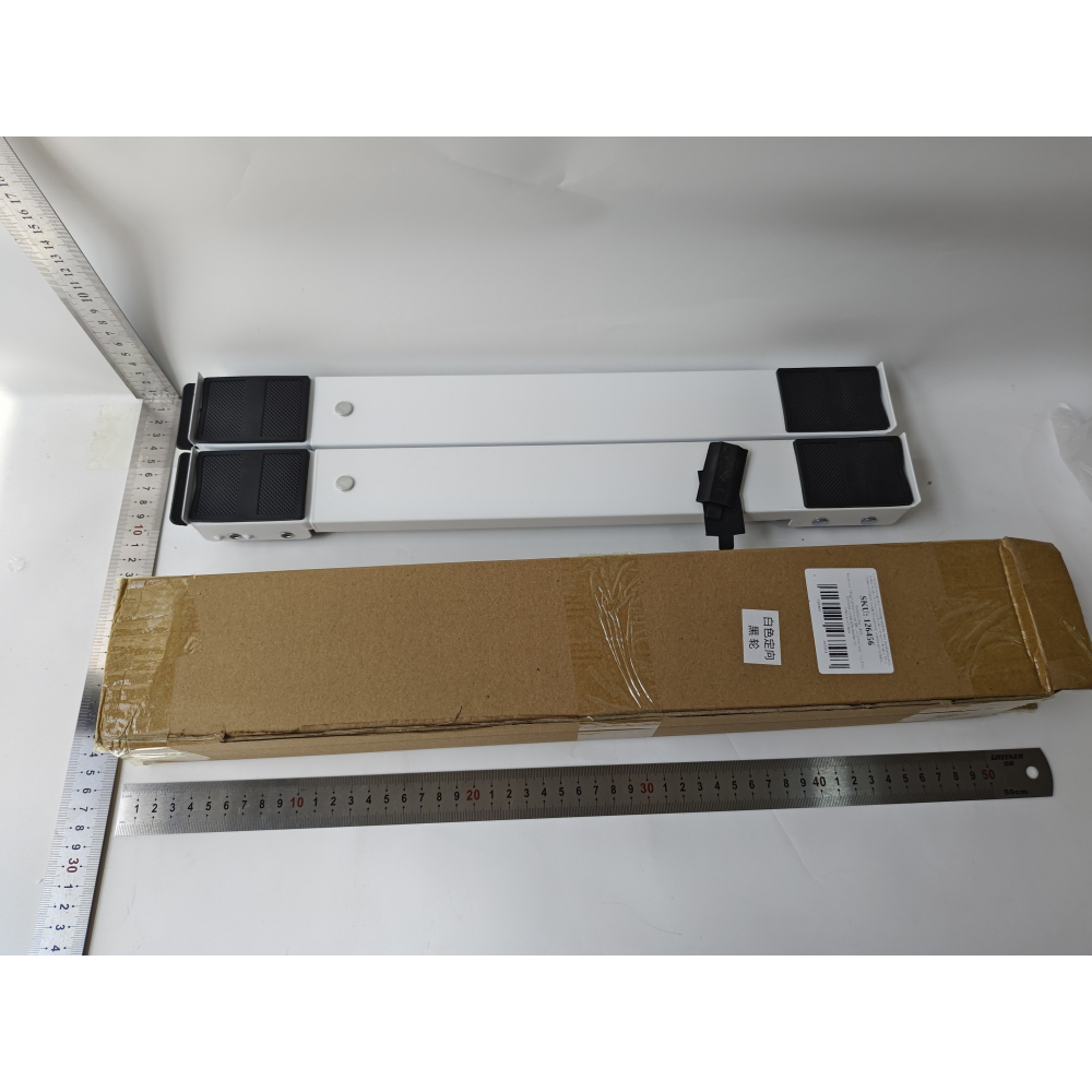 Set suport reglabil cu roti pentru mutat mobila, capacitate 330 kg, benzi antiderapante, frana [11]