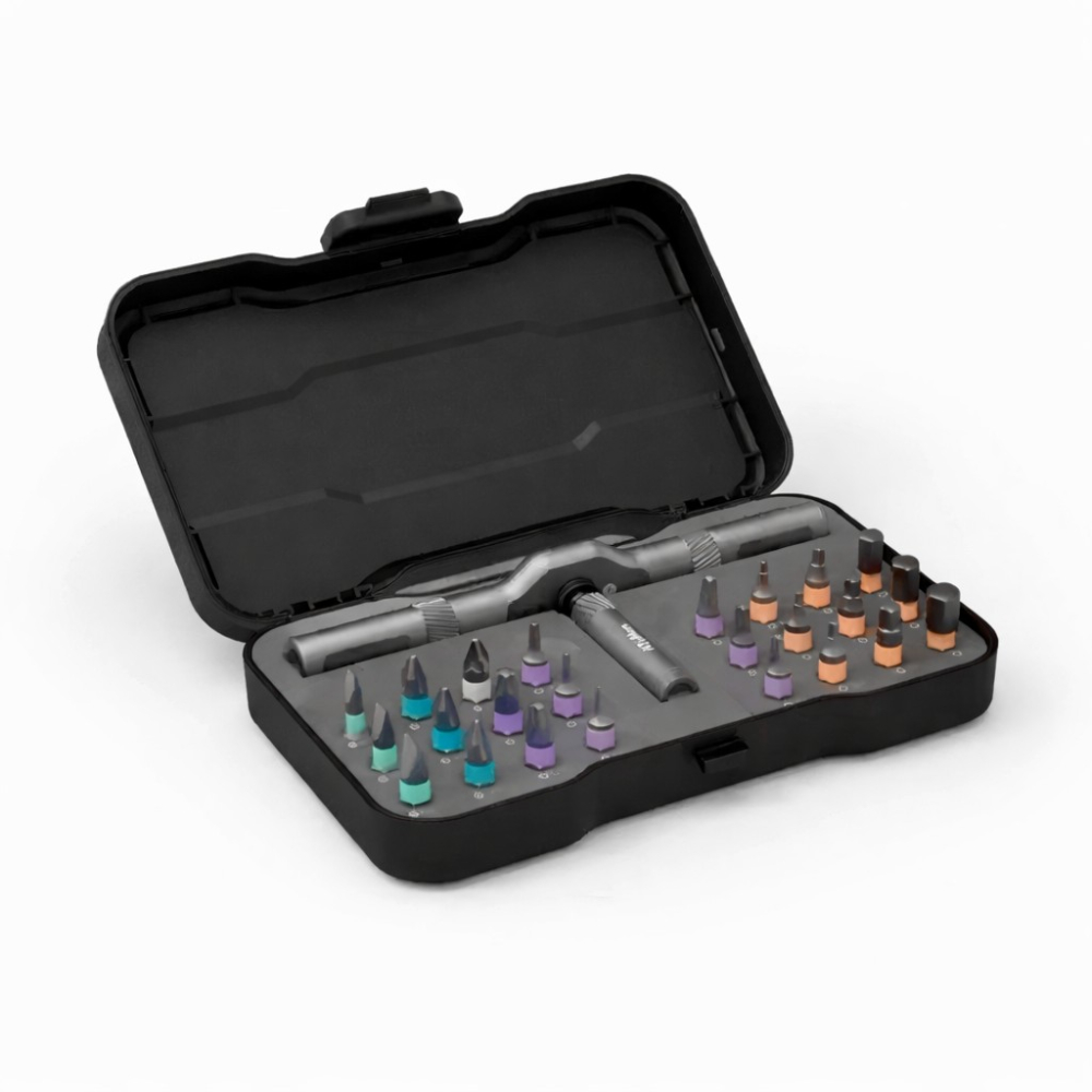 Set surubelnita cu clichet, 24 piese, sistem prindere multipla, maner ergonomic [4]