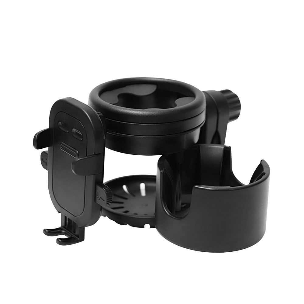 Suport universal 3in1, cu rotire 360°, din ABS, negru [12]