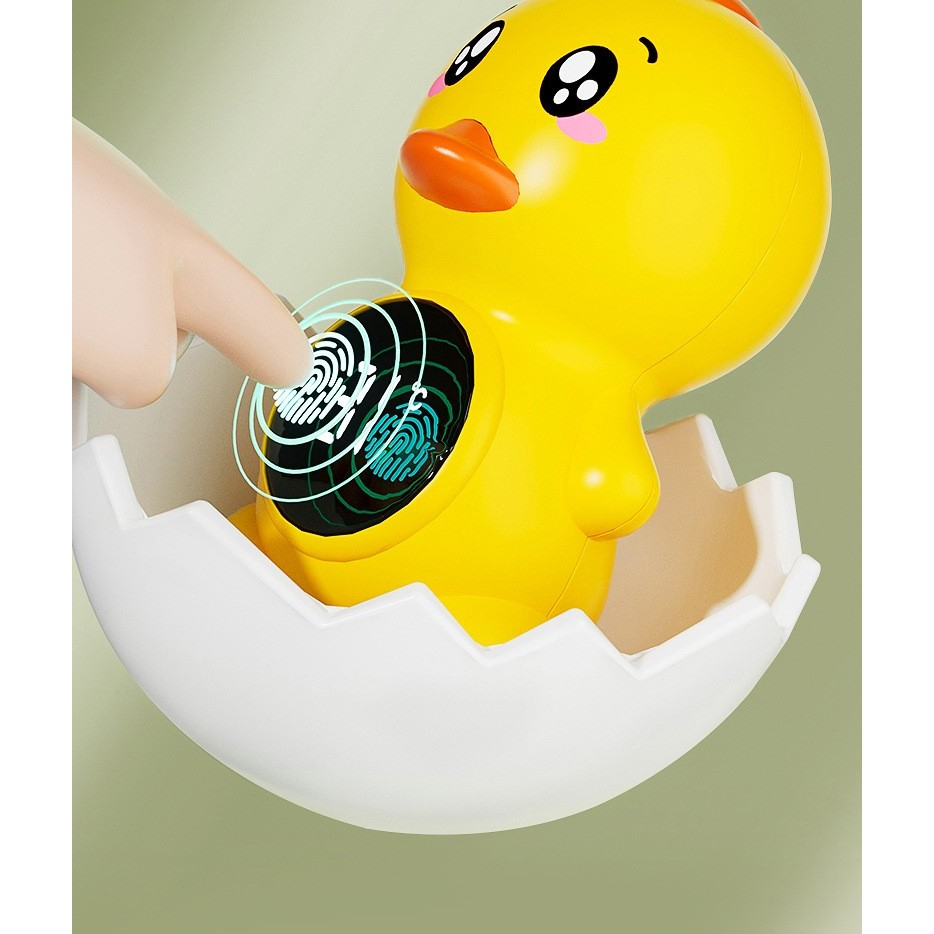 termometru electronic led baie plutitor galben model ratusca [5]