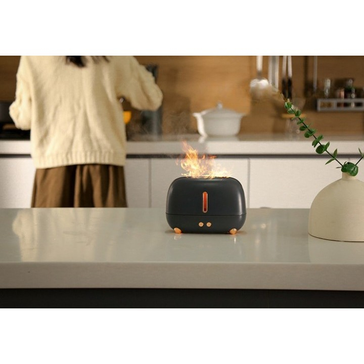 umidificator ultrasunete aromaterapie 250 ml negru [2]