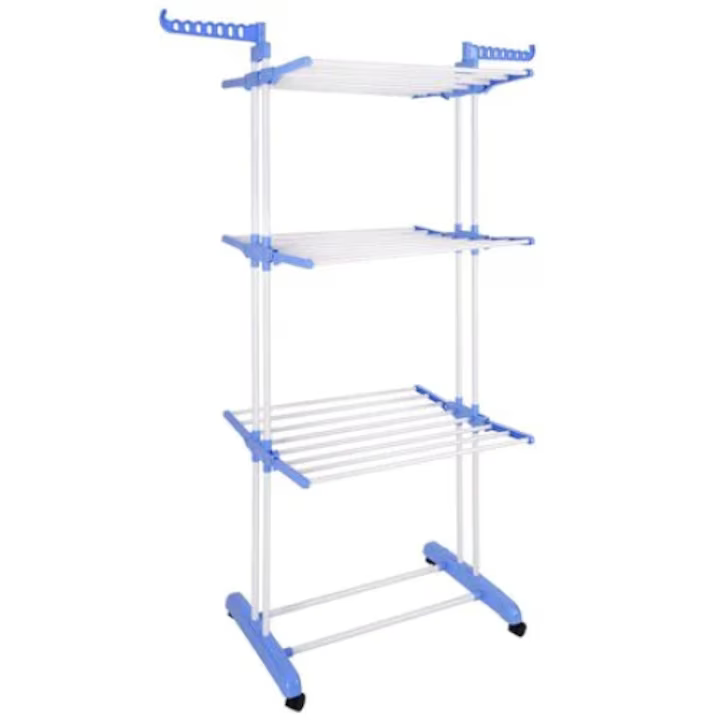 Uscator Vertical Rufe 40 kg – 3 Niveluri, Pliabil, cu Roti [5]
