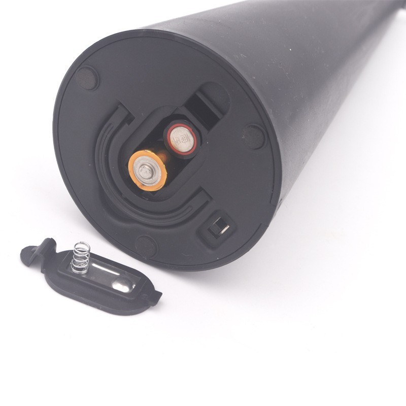 Ventilator exterior compact, repelent pentru muste si tantari, cu cablu USB si slot baterii, negru [6]