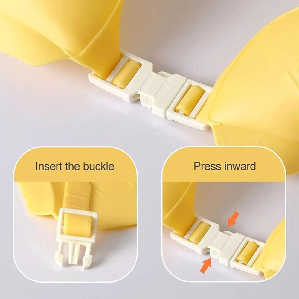 Viziera de protectie pentru baie copii, model coroana, silicon moale, dimensiune ajustabila [4]