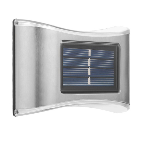 Aplica solara LED pentru gradina, set 4 bucati, ABS si policarbonat, lumina multicolora [2]