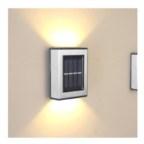 aplica solara LED terasa trepte negru [1]