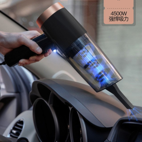 aspirator portabil auto negru cu capete multiple [9]