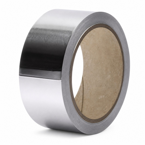 Accesorii Casa - Banda adeziva din aluminiu, 50 mm latime, aderenta ridicata, rezistenta la caldura