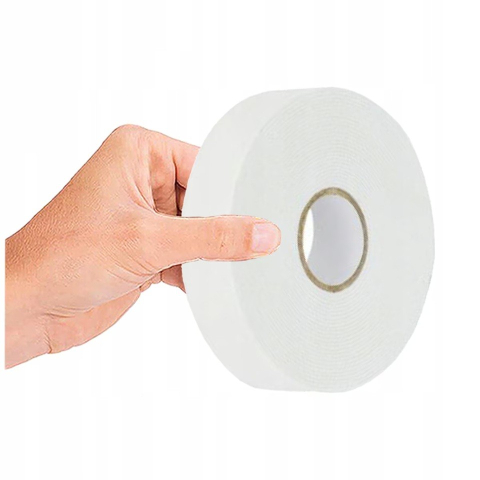 Banda dubla adeziva din spuma, vascozitate ridicata, 2 cm latime, 20 m lungime [1]