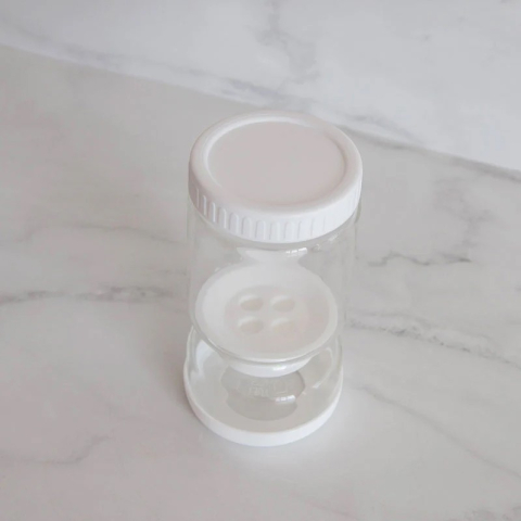 Borcan pentru muraturi, cu separator divizat, ermetic, termorezistent, 800 ml [1]