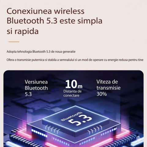 Boxa portabila karaoke, Bluetooth 5.3, set 2 microfoane wireless, iluminare LED RGB [4]