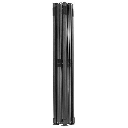 Cadru metalic pliabil pentru cort tip pavilion, 3 x 3 m, rezistent, negru [5]