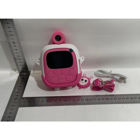 Camera instantanee pentru copii, model iepure, cu imprimare termica, ecran LCD 2 inch [5]