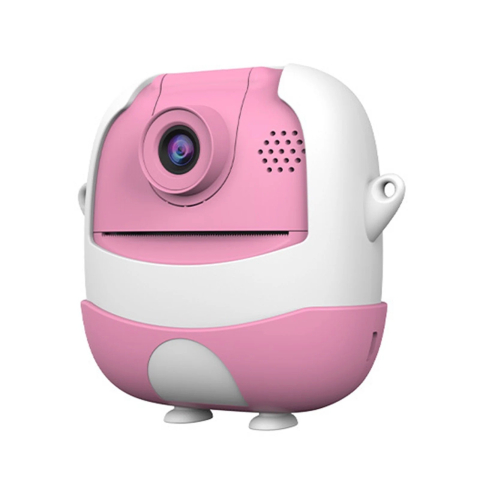 Camera instantanee pentru copii, model Iepure Emoji, imprimare alb-negru, ecran HD 2.4 inch [6]