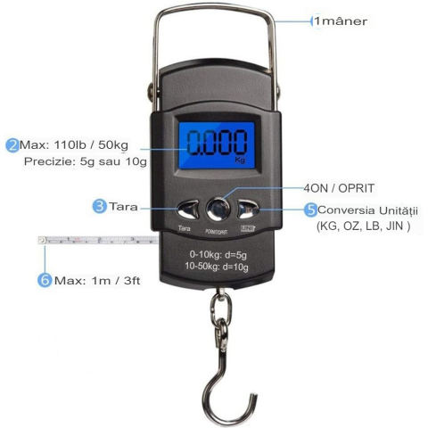 cantar digital portabil cu carlig 50 kg negru [2]