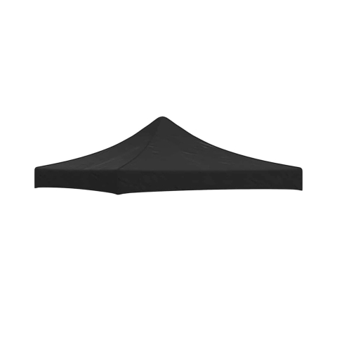 Outdoor & Camping - Copertina pentru pavilion, acoperis cort pliabil, rezistenta 420D, 3x3 m, negru