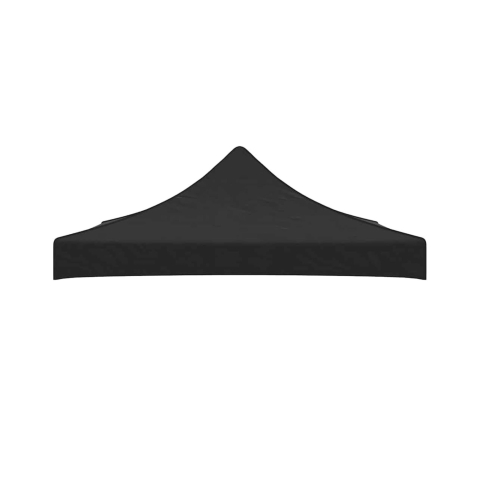 Copertina pentru pavilion, acoperis cort pliabil, rezistenta 420D, 3x3 m, negru [1]
