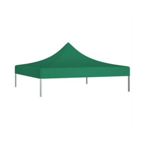 Casa & Gradina - Copertina pliabila pentru pavilion, acoperis cort 420D, protectie soare si ploaie, 3x3 m, verde