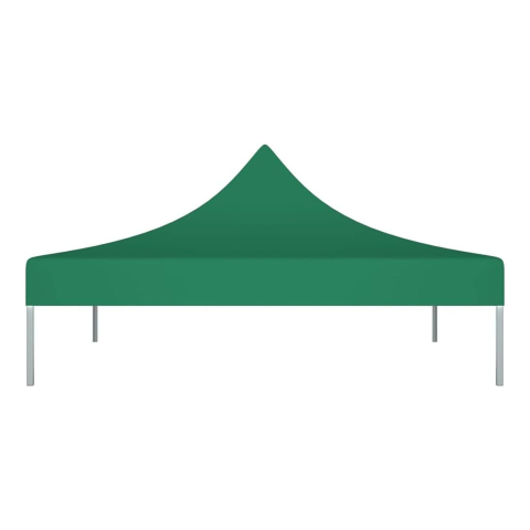 Copertina pliabila pentru pavilion, acoperis cort 420D, protectie soare si ploaie, 3x3 m, verde [6]