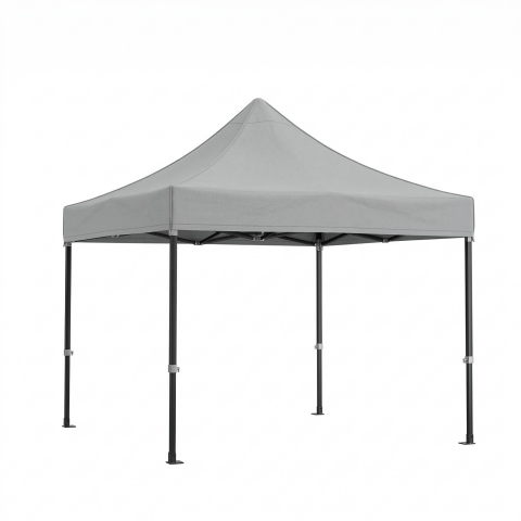 Casa & Gradina - Cort pavilion 3x3 m, cadru metalic pliabil ranforsat, acoperis polyester Oxford 420D, alb