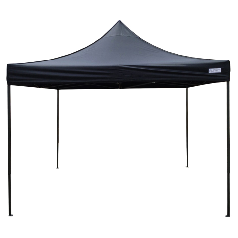 Cort pavilion pliabil 3x3m, cadru metal ranforsat, acoperis poliester Oxford 420D