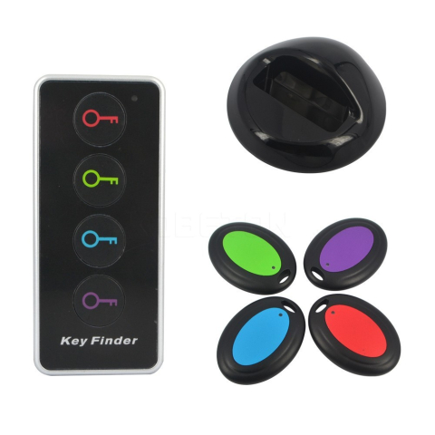 Dispozitiv anti-pierdere cu 4 receptoare, alarma 120 dB, lanterna LED, multicolor [6]