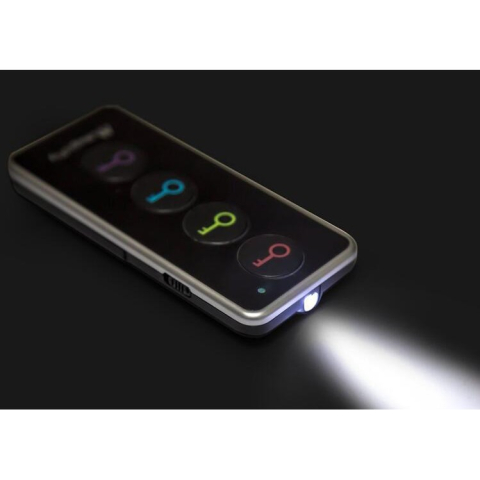 Dispozitiv anti-pierdere cu 4 receptoare, alarma 120 dB, lanterna LED, multicolor [1]