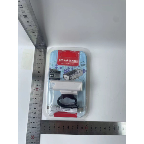 Far cu LED pentru bicicleta, reincarcabil, 3 moduri lumina, rezistent la apa, alb [8]