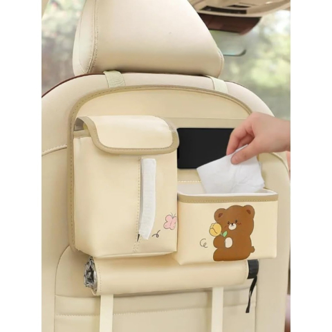 geanta multifunctionala depozitare masina model ursuleti bej [5]