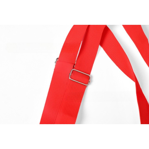 geanta pliabila cu carucior 2 in 1 rosie [1]