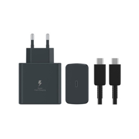 Accesorii Telefon - Incarcator retea cu cablu USB-C, 45W, 5A, Fast Charge, negru