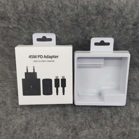 Incarcator retea cu cablu USB-C, 45W, 5A, Fast Charge, negru [4]