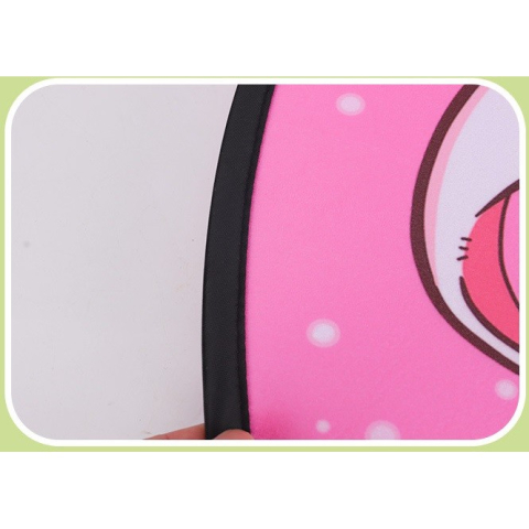 Joc darts pentru copii, placa pliabila 70 cm, mingi velcro si luminoase, model acadele roz [1]