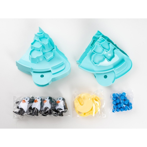 Joc interactiv copii, Batalia Pinguinilor, 42 piese, plastic colorat [2]