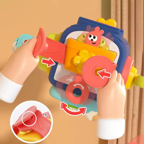 jucarie interactiva montessori pinguin plastic rezistent [5]