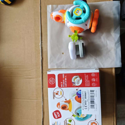 jucarie interactiva montessori racheta spatiala plastic rezistent [7]