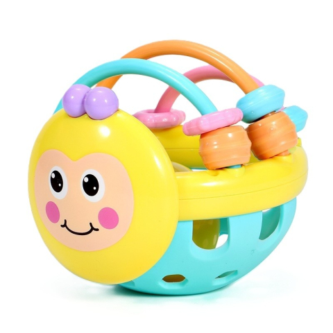 Jucarii Bebe - jucarie minge bebelusi dentitie zornaitoare