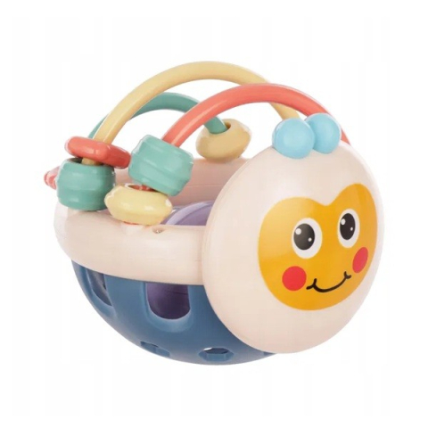 Jucarii Bebe - jucarie minge bebelusi dentitie interactiva cauciuc moale