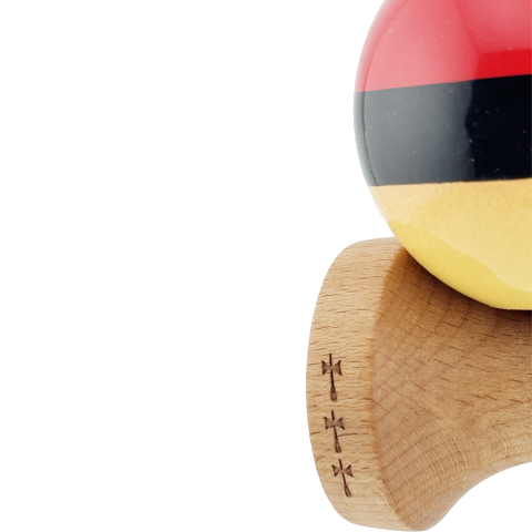 kendama profesionala big cups v2 lemn 18 cm [6]