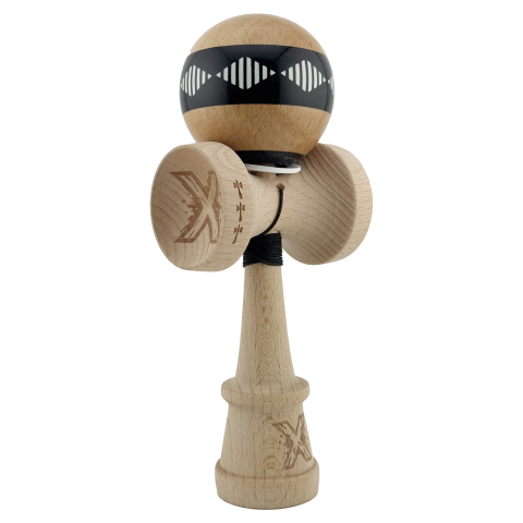 Kendama - kendama profesionala cu cupe mari din lemn natural