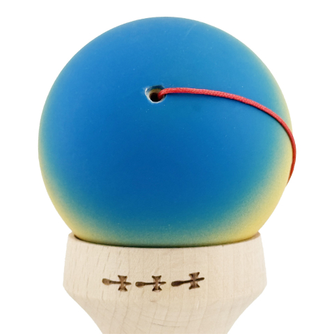 kendama profesionala king size cups rubber grip lemn 18 cm [7]