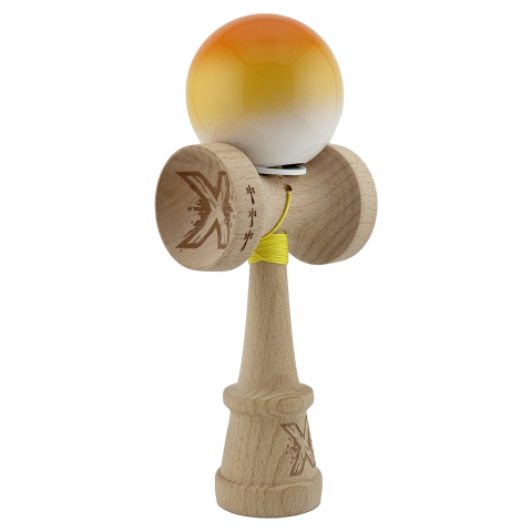 Kendama - kendama profesionala lemn 18 cm cu rulment metalic si aderenta super sticky